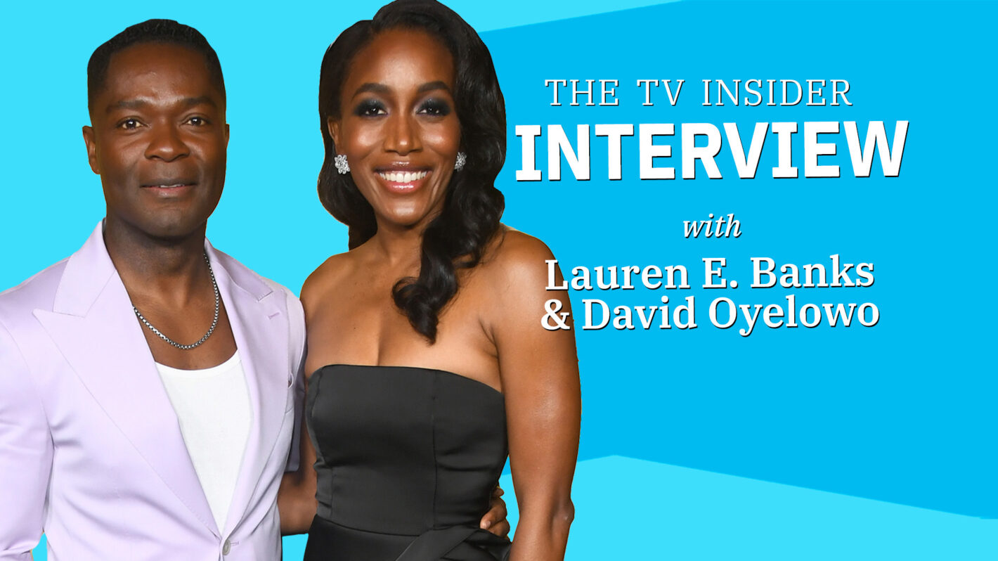 David Oyelowo and Lauren E. Banks 'Lawmen: Bass Reeves' TV Insider interview